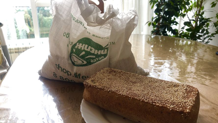 Хлеб из проростков зеленой гречки «Будь здоров»