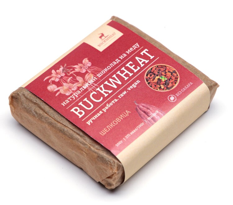 * Шоколад на меду Buckwheat "Шелковица", 100 г